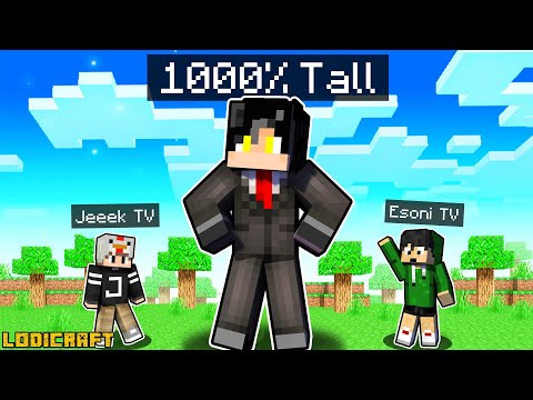 CLYDE Got 1000% TALL in Minecraft!