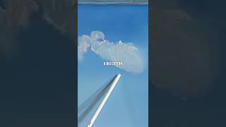Bob Ross paints a happy little cloud in the sky #painting #paint #art #bobross