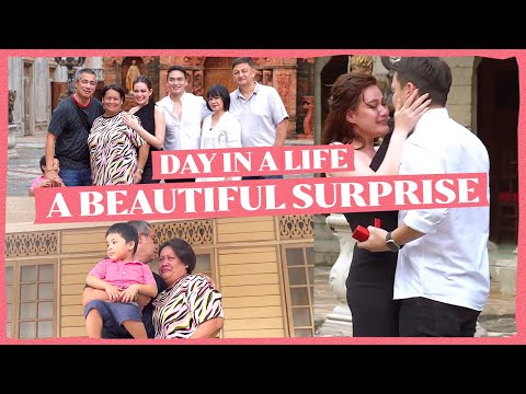 Day in My Life: A Beautiful Surprise from Dom! (Proposal BTS) | Bea Alonzo