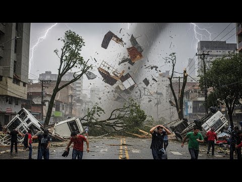 Massive Tornadoes Devastate Southern Brazil | Xanxerê and Paraná Hit by Deadly Storms