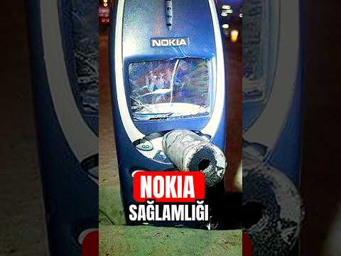 Kurşun Geçirmez Telefon = Nokia 📱