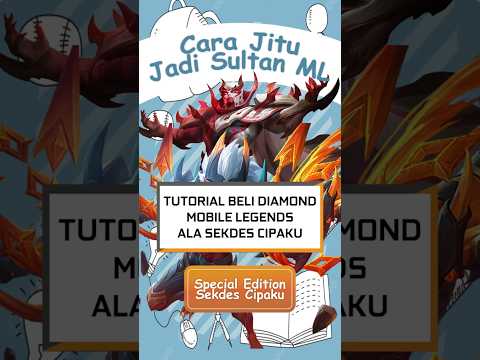 Tutorial membeli diamond Mobile Legends ala sekdes