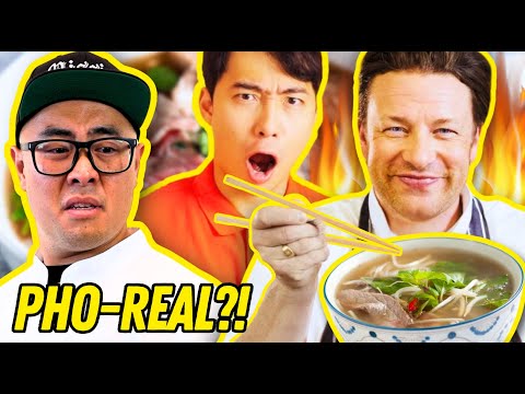 Uncle Roger HATES Pho -king Jamie Oliver! Pro Chef Reacts