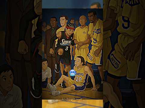 The NBA's Coldest Moments in studio Ghibli style #shortvideo