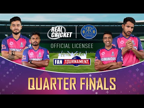Rajasthan Royals x Real Cricket24 Fan Tournament | Playoffs Day