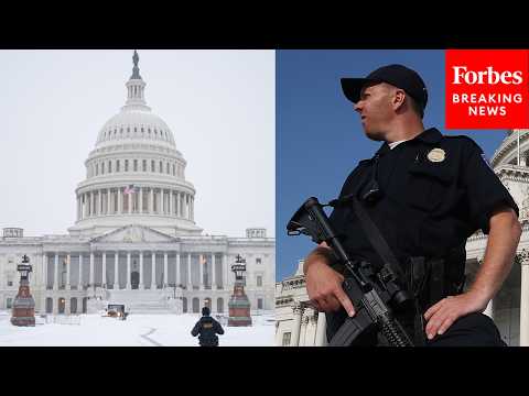 YouTube video thumbnail: Armed Man Running Toward Capitol With A Shotgun Arrested
