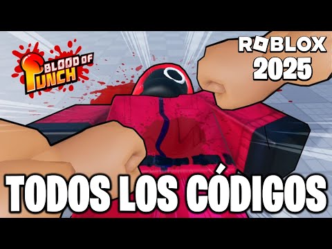 TODOS los CÓDIGOS de 🥊 BLOOD OF PUNCH 🥊 activos Y actualizados / NEW UPDATE / ROBLOX 2025 / TilloASR