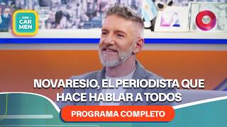 Novaresio, el periodista que hace hablar a todos | #ConCarmen Completo  -  26/06 - El Nueve