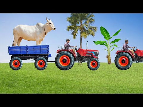 February 22, 2023 Tractor vs Animal - Funny vfx magic video