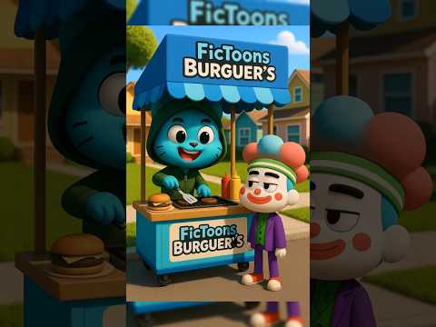 TOBIAS vai comprar hambúrguer na venda do GUMBALL!