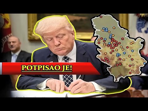 POCELO JE! - TRAMP UPRAVO POTPISAO!