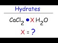 Calcium Chloride and Hydration Concepts