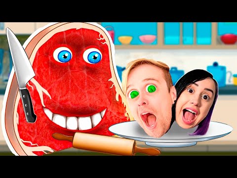 A VINGANÇA do PEDAÇO de CARNE ESTRANHO no ROBLOX! Charlie The Steak