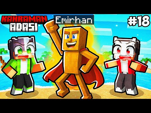 İtalian Brainrot Kahramanına Dönüştüm! #18 🏏 | Minecraft Kahraman Adası