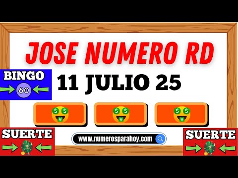 Viernes 11/07/25 Jose Numero RD