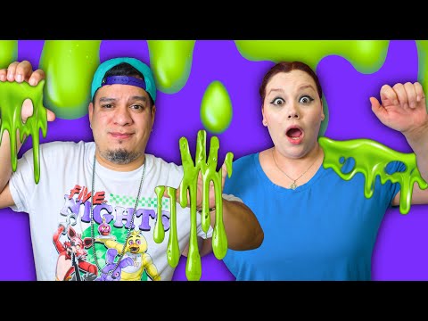 24 HORAS HACIENDO EL SLIME MAS GRANDE DEL MUNDO