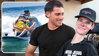 He was told he’d never walk… so we took him SURFING!