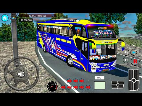 Bus Telolet Basuri Kids Panda - Bus Simulator Indonesia - Android GamePlay