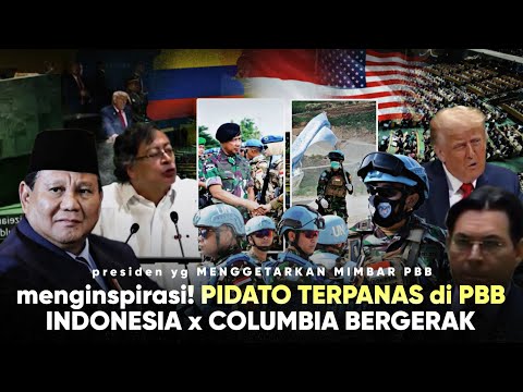 Kolombia setuju INDONESIA “Tak Boleh Ada VETO untuk Perdamaian” kirim Pasukan Perdamaian ke GAZA