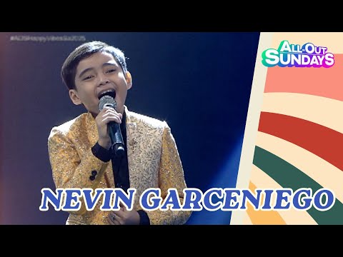 ‘The Voice Kids PH’ champion Nevin Garceniego incredibly sings ‘May Bukas Pa!’ | All-Out Sundays