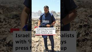 Israel killing journalists with ‘impunity,’ says press freedom group