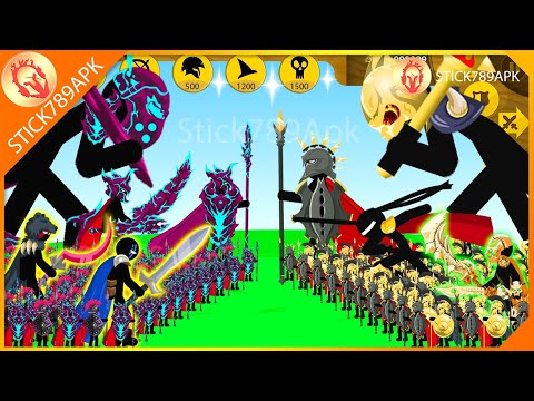 SICKLEBEAR, XIPHOS VS METALIONS BOSS, SHADOWRATH, FINAL BOSS | Stick War Legacy Mod | Stick789Apk