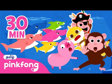 Best Animal Rhymes in Tamil | விலங்குகள் பாட்டு | Tamil Rhymes for Children | Pinkfong Hindi