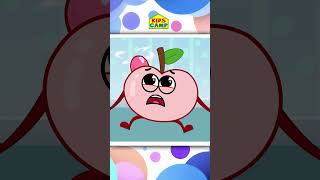 Aprenda matemática simples com 5 frutas #shorts #cancionesparaniños #campoinfantil