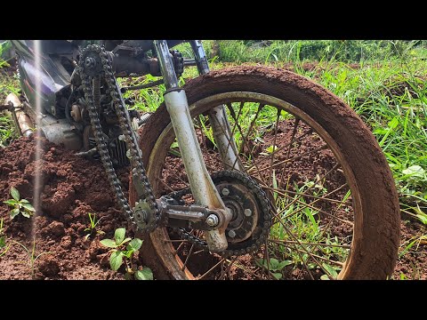 I BUILDING 2X2 MOTORBIKE HOMEMADE 2X2 MOTORCYCLE FWD