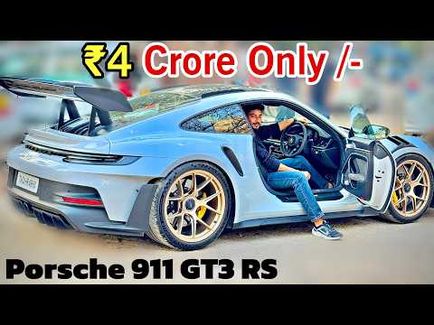 Just Bought - Everyone’s DREAM CAR 🚀 Porsche 911 GT3 RS 👌 ₹4 Crore