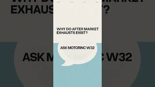 Loud aftermarket exhausts are completely pointless! | #AskMotorInc W32