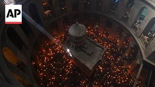 YouTube video thumbnail: Spending a Night Locked Inside Jerusalem's Church of the Holy Sepulcher