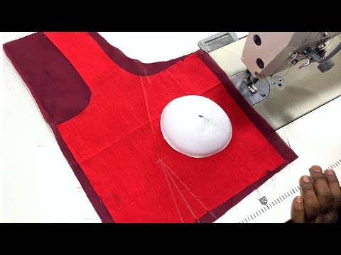 Blouse Bra Pads Attaching Method