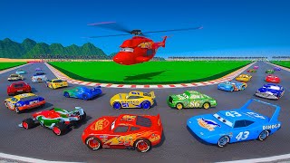 Cars Race Extreme Track Crazy 8 McQueen Jackson Storm Doc Hudson Cruz Ramirez The King and Legends