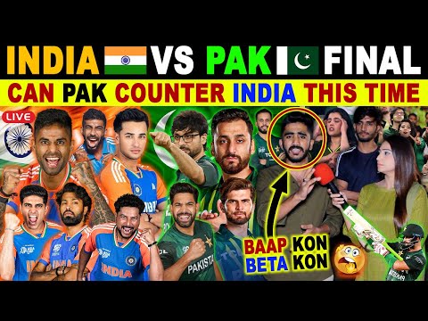 INDIA🇮🇳 VS PAK🇵🇰 FINAL 1ST TIME EVER IN ASIA CUP HISTORY | WHO WILL WIN? PAK PUBLIC REACTIONS 
