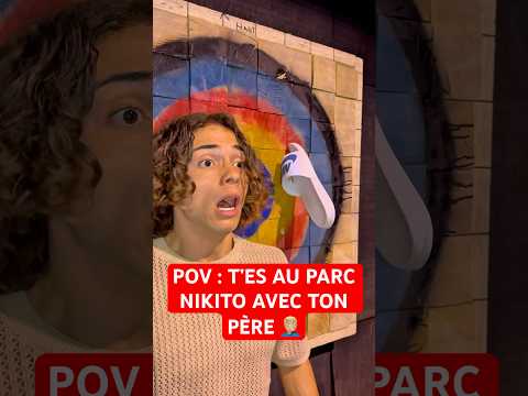 POV : T’ES AU PARC NIKITO AVEC TON PÈRE 🤦🏼‍♂️ #humour #papa #drole #sketch #jeux