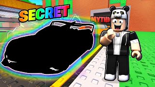 Sonunda SECRET Arabayı Aldım... Araç Alma Oyunu - Roblox