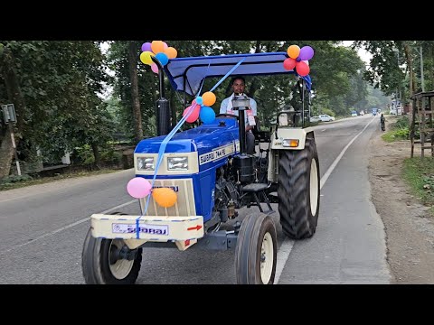 we purchased New swaraj 744 FE tractor | New swaraj tractor purchased video ||