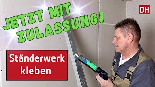 Ständerwerk ohne Bohren: So klebst du es sicher und einfach!
