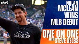 Mets rookie Nolan McLean dazzles in his first major league start