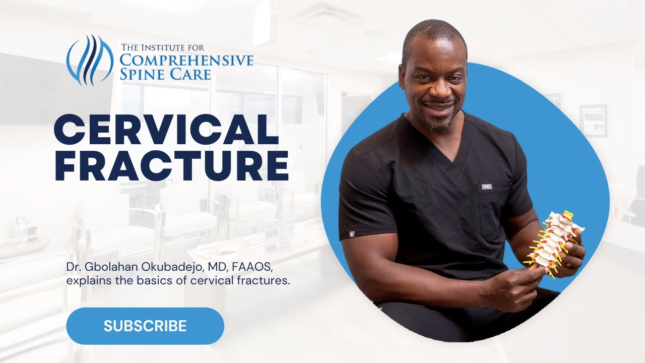 spine surgeon discussing cervical fractures.