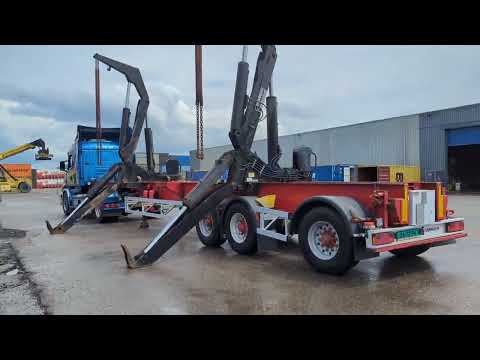 Hammar 160 HE 3-Assen - SideLoader - 33T - ContainerStacking - Afstandbediening | Trailers | Containertransport