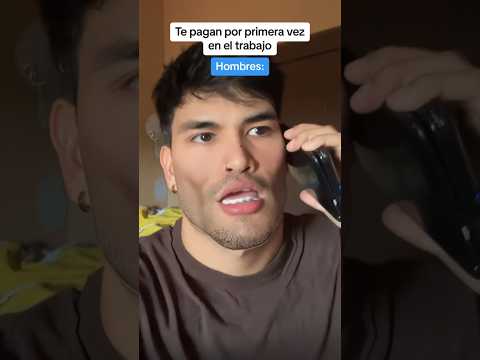 Usted que hacen cuando les pagan en la chamba? xd