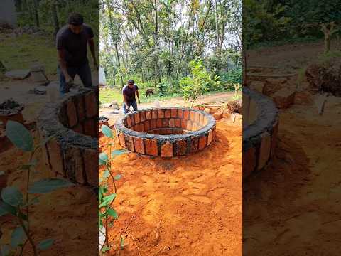 കിണർ പടവ് ഫിനിഷ് #construction #youtubeshorts #shortvideo #short#shorts