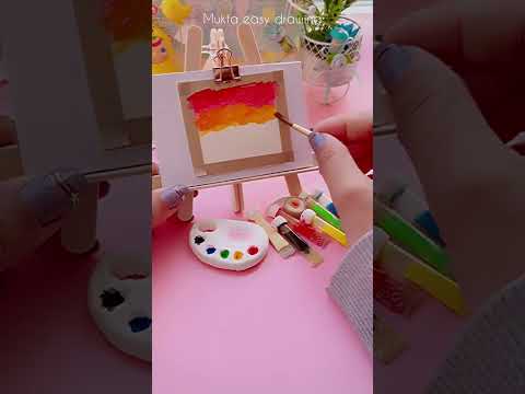 Traveling Painting Ideas #shorts #art #painting #youtubeshorts
