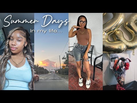 Summer Days In My Life: drive w me, date w mommy, new hair, shopping 4 bae bday & more | Ula Hair