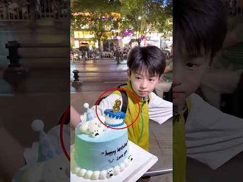 Birthday surprise for 9-Year-old 🎂 #shorts