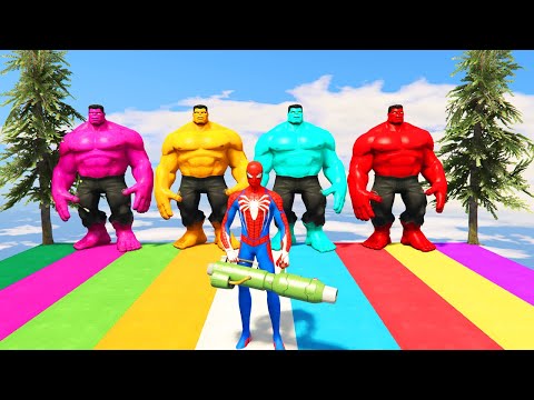 GTA 5 Epic Ragdolls SPIDERMAN VS SUPERHERO AND MINIONS | Euphoria Physics Funny/Fails ep.20