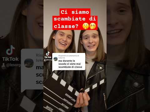 Non fatelo a scuola mi raccomando! (È una storia inventata) #twins#twinsister #gemelli#storytime