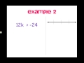 Solving Inequalities with Multiplication and Division